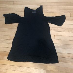 Anthropologie cold shoulder top